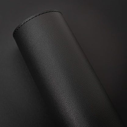 Vine Creations Leather Desk Protector, Non Slip 32" x 17" Office Desk Mat (Black) | Desk Pads Blotters - TrueDesk