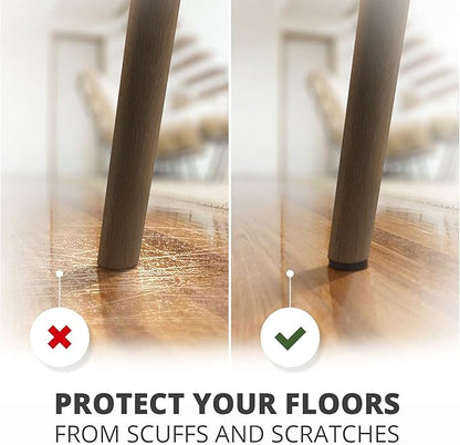 X - PROTECTOR 357 pcs Premium Huge Pack Felt Furniture Pads! Quantity of Furniture Sliders with Many Big Sizes – Your Ideal Floor Protectors. Protect Your Hardwood & Laminate Floor! | Furniture Pads - TrueDesk