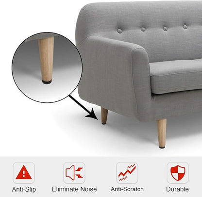 Yelanon Non Slip Furniture Pads - 16pcs 2" Grippers Hardwood Floors Non Skid for Furniture Legs,Self Adhesive Rubber Furniture Feet， Anti Slide Furniture Floors Protectors for Keep Couch Stoppers | Furniture Pads - TrueDesk