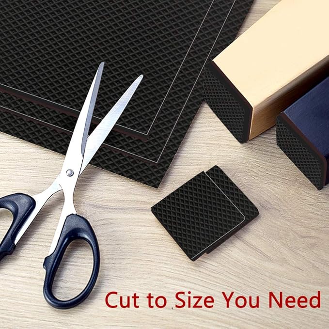 Yelanon Non Slip Furniture Pads - 8pcs 6" Grippers Hardwood Floors, Non Skid for Furniture Legs,Self Adhesive Rubber Furniture Feet, Anti Slide Furniture Floors Protectors for Keep Couch Stoppers | Furniture Pads - TrueDesk