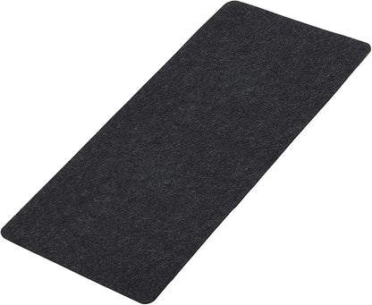 YOKIVE Desk Mat Protector, Felt Double - Sided Soft | Laptop Pad Writing Mat for Desktop Keyboard Mouse (Gray, 23.62x11.81 Inch) | Mouse Pads - TrueDesk