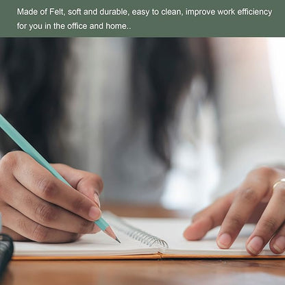 YOKIVE Desk Mat Protector, Felt Double - Sided Soft | Laptop Pad Writing Mat for Desktop Keyboard Mouse (Gray, 23.62x11.81 Inch) | Mouse Pads - TrueDesk