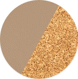 YSAGi Double - Sided Desk Pad, 31.5"x15.7"Leather Desk Mat, Eco Cork Desk Pad Protector,Large Mouse Pad,Waterproof Desk Blotter for Office/Home(Apricot) | Desk Pads Blotters - TrueDesk